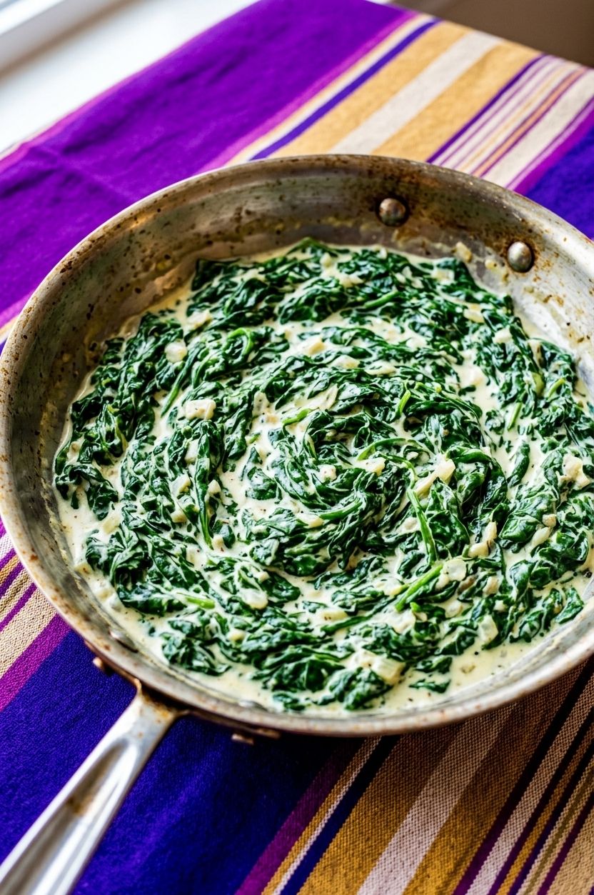 Fresh Creamed Spinach
