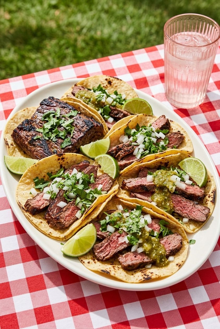 Authentic Carne Asada + Street Tacos