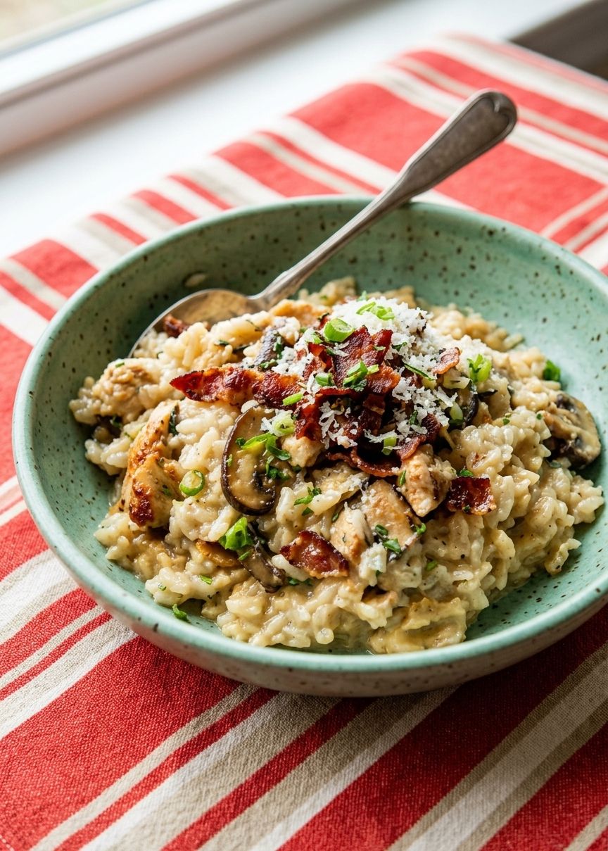 Chicken & Mushroom Risotto