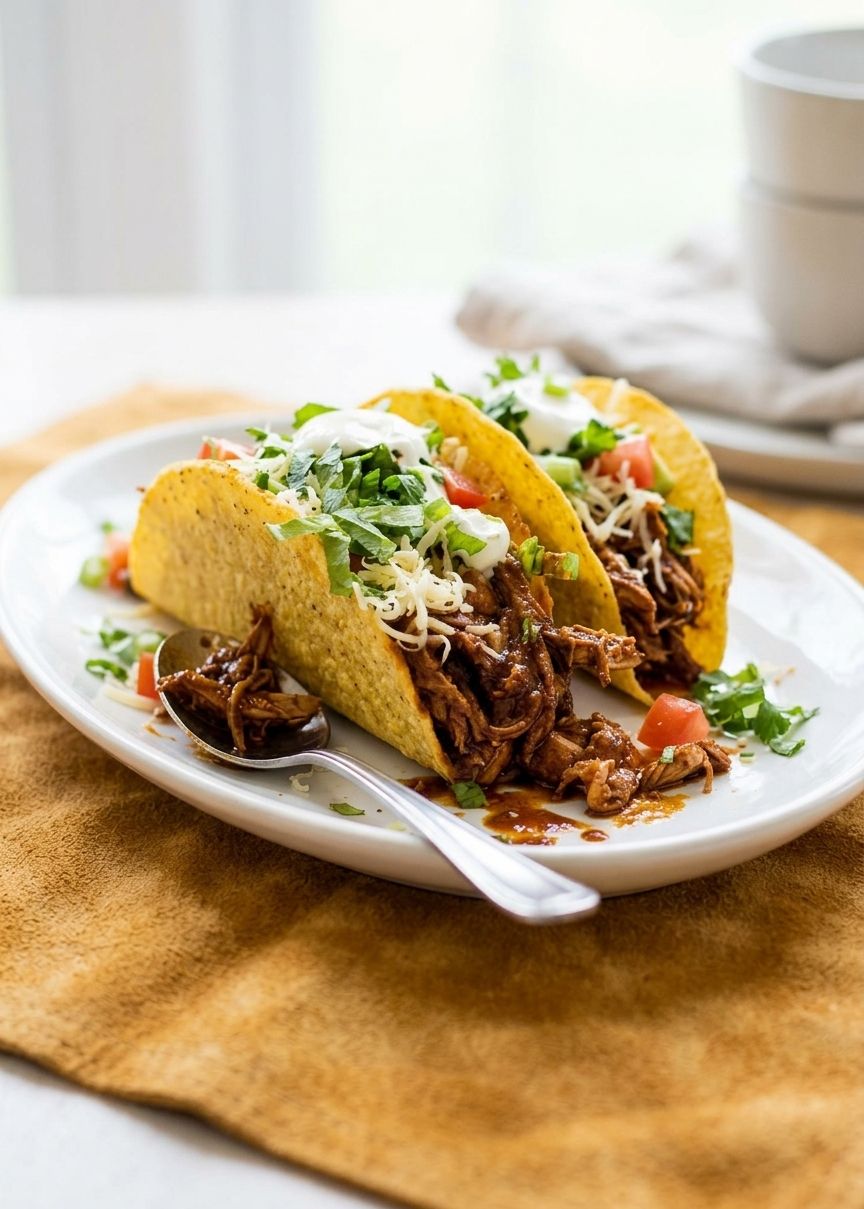 Quick Chicken Tacos – WITH sauce!