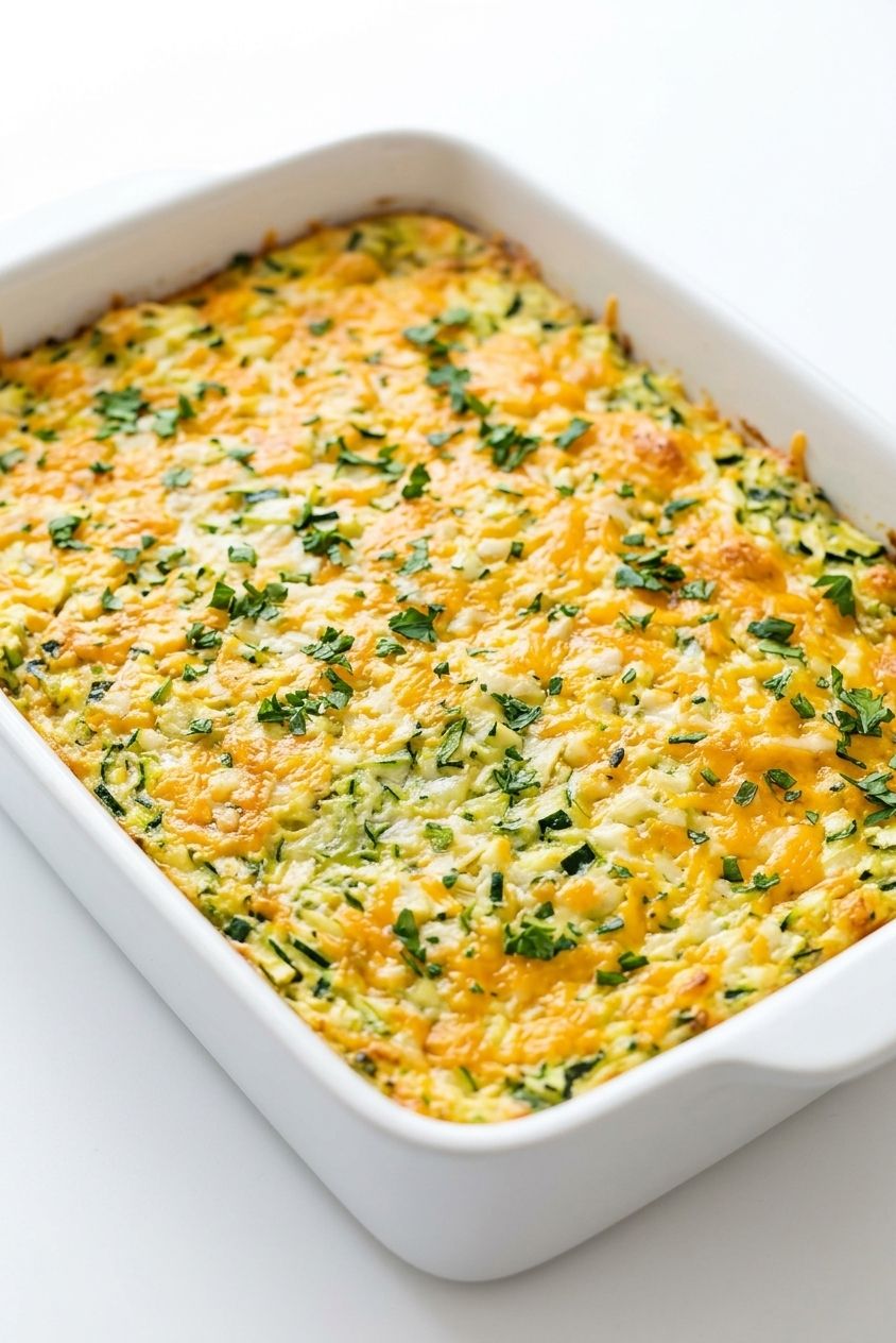 Cheesy Zucchini Casserole
