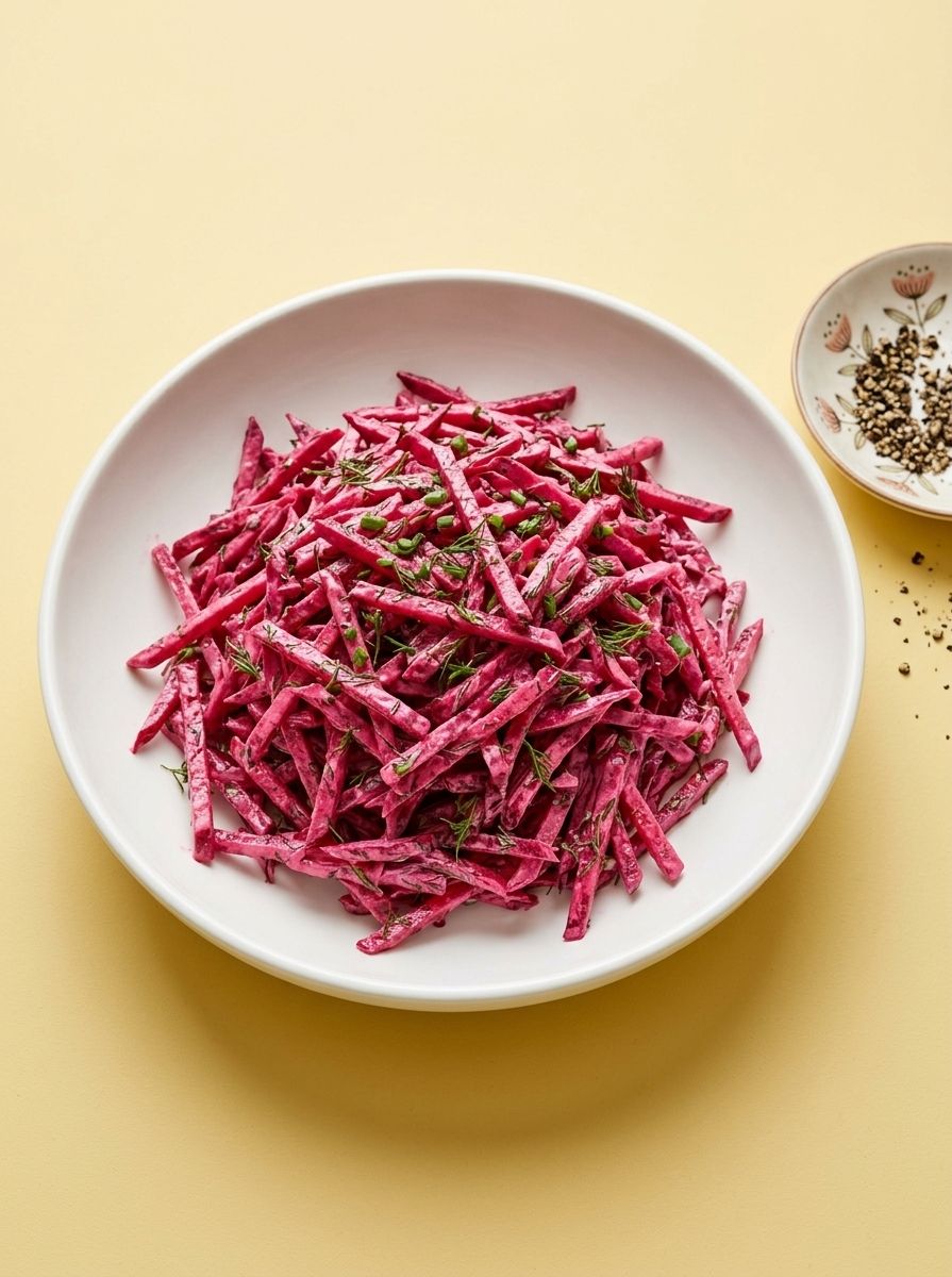 Mom's Creamy Beet Salad