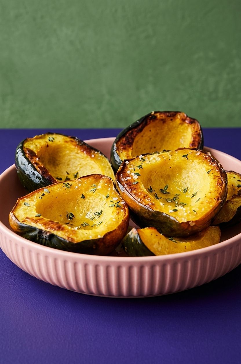 Perfect Roasted Acorn Squash