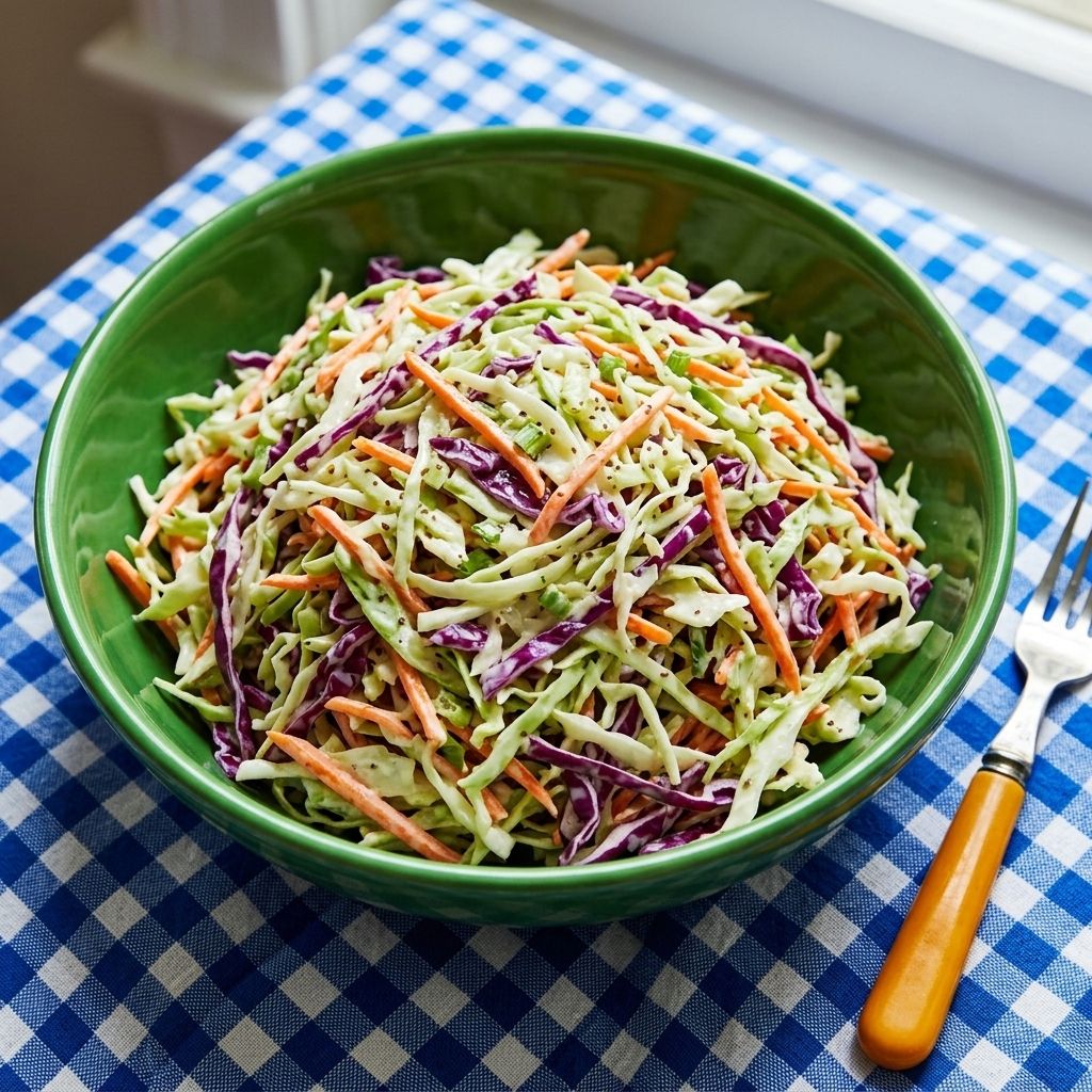 Coleslaw Recipe with Creamy Dressing