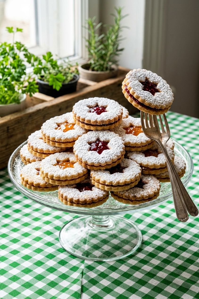 Classic Linzer Cookies