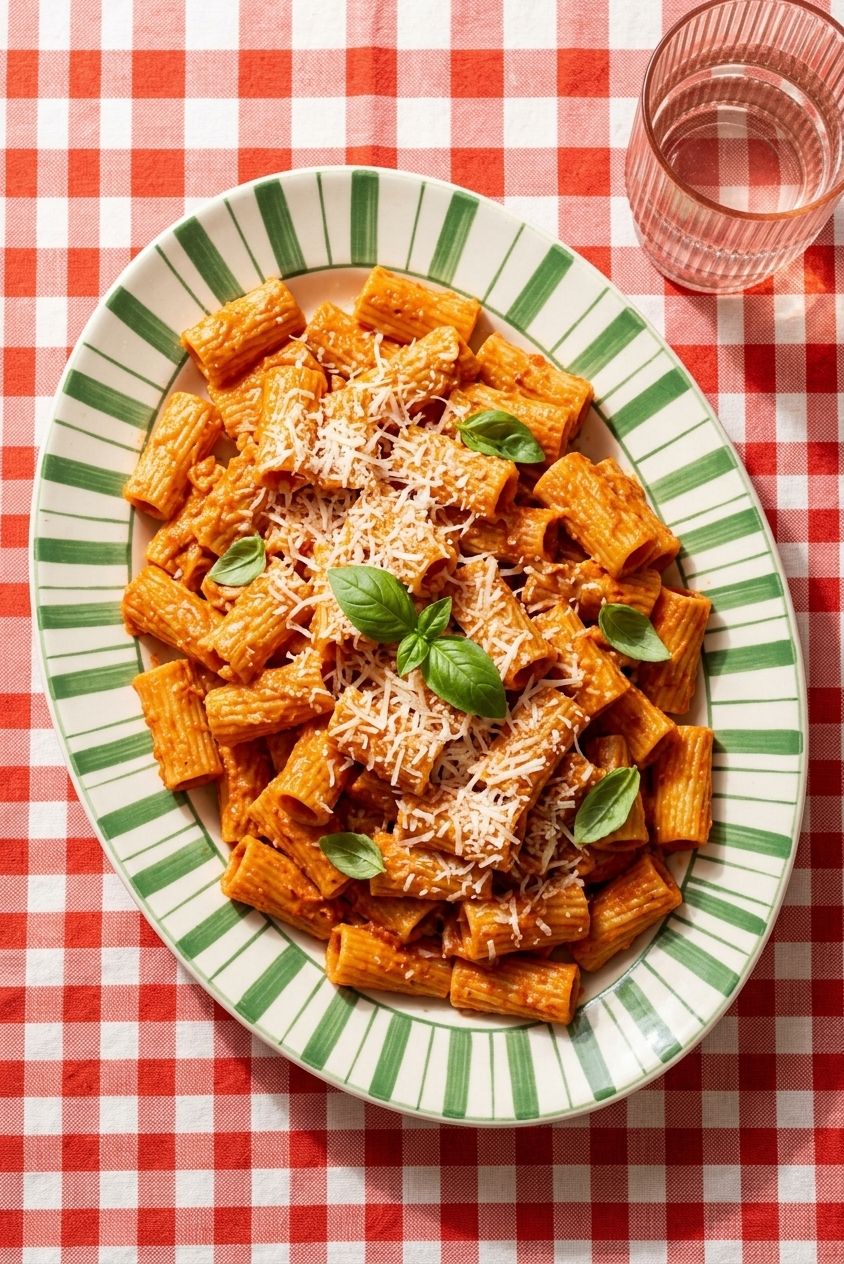 Roasted Red Pepper Pasta