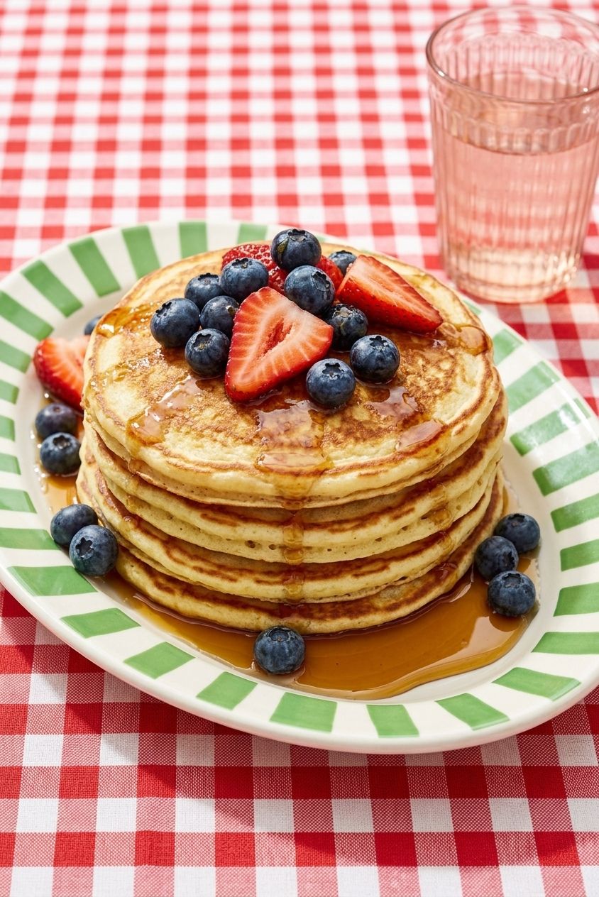 Fluffy Lemon Ricotta Pancakes (VIDEO)