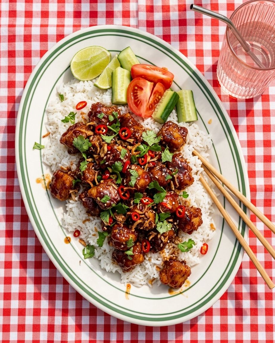 Easy Crispy Thai Pork Bites with Sticky Sweet Chilli Sauce