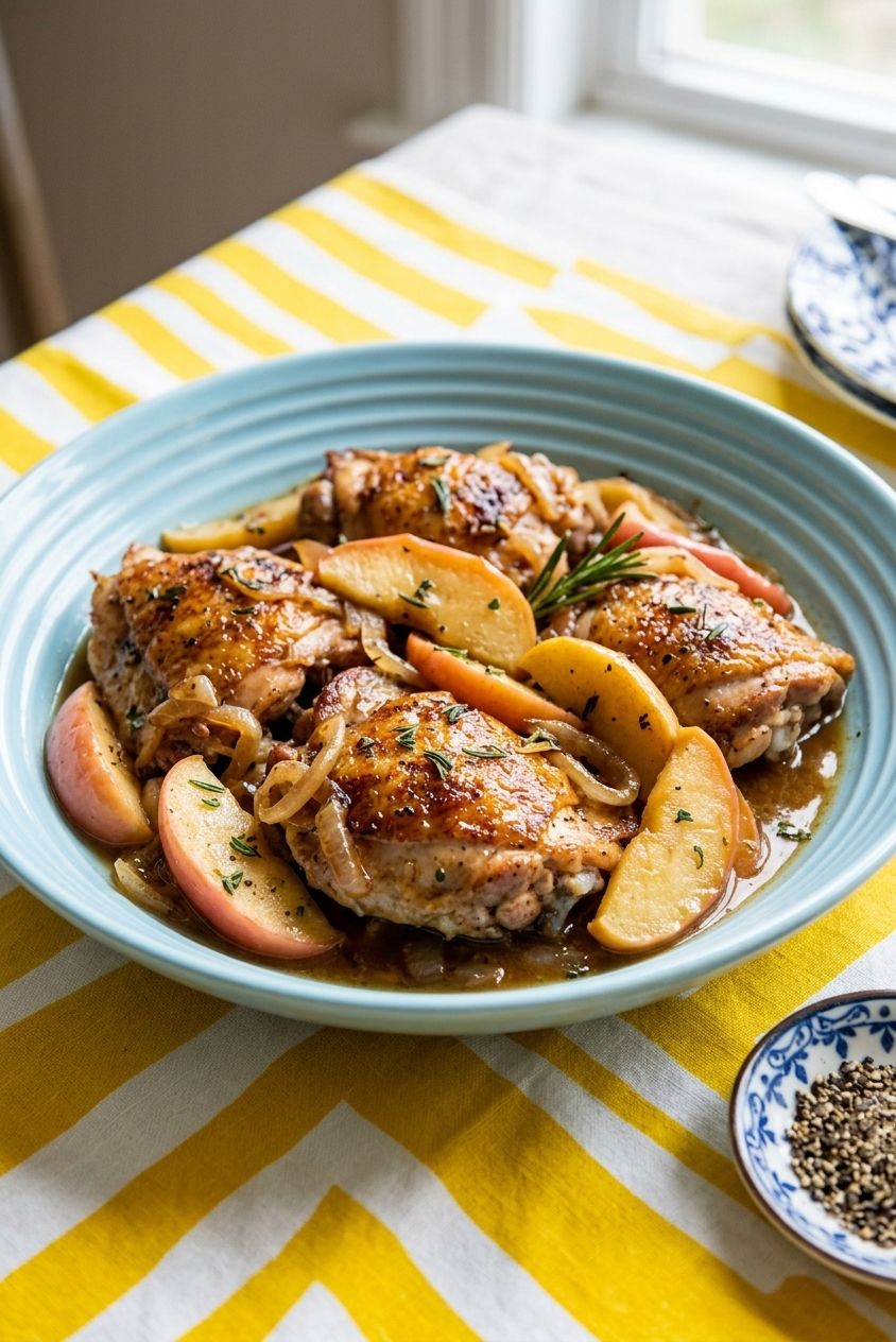 Skillet Apple Cider Chicken