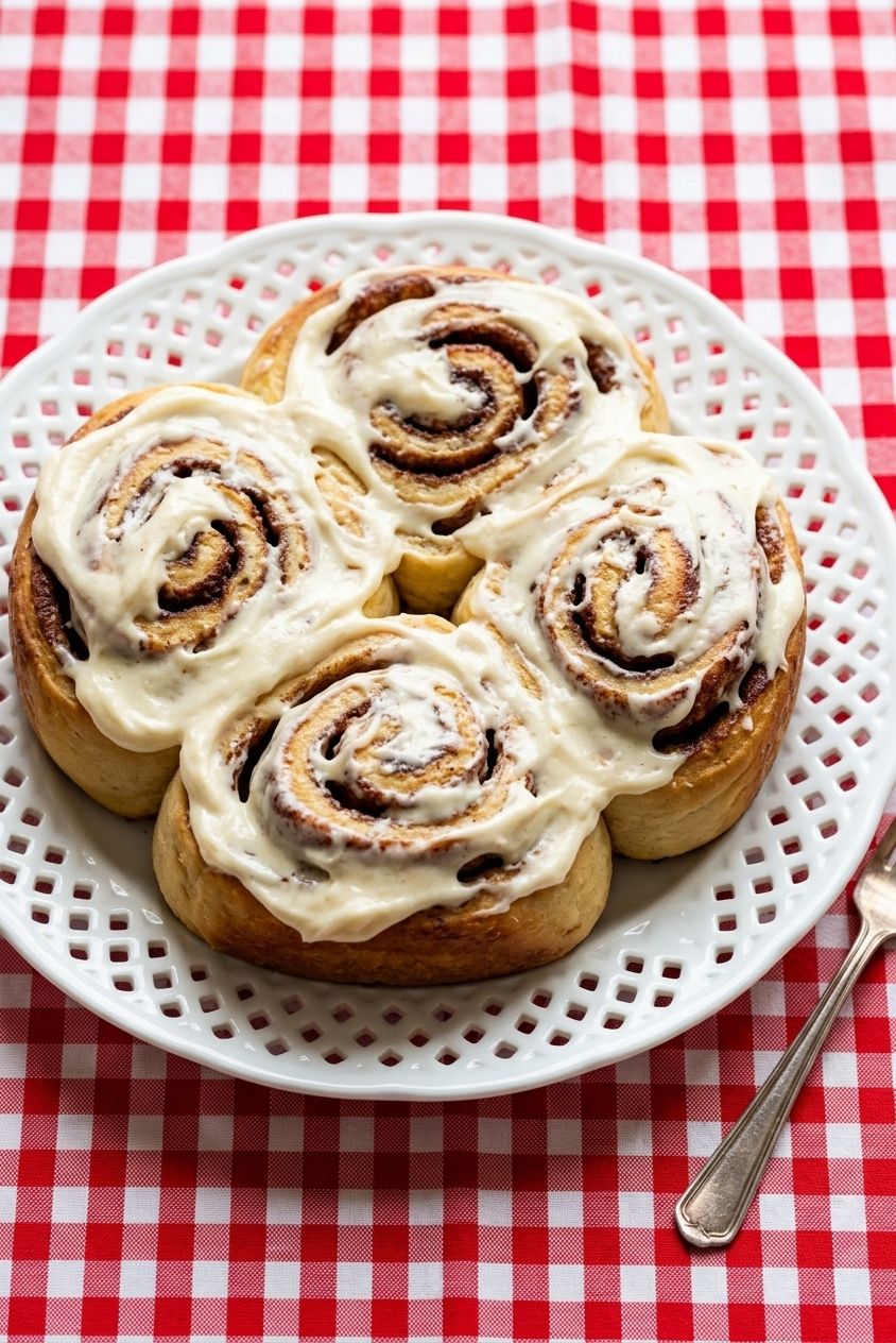 Homemade Overnight Cinnamon Rolls