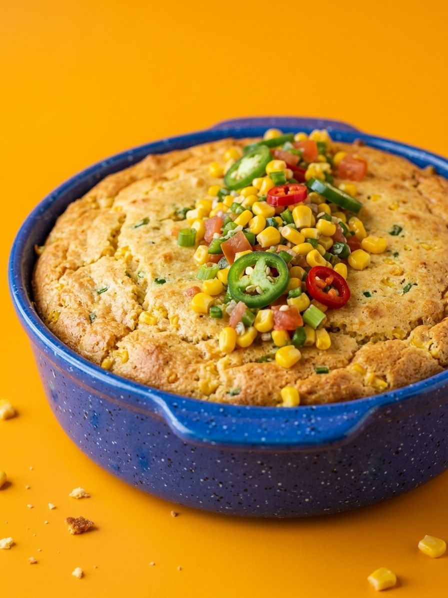 Jalapeño Corn Soufflé