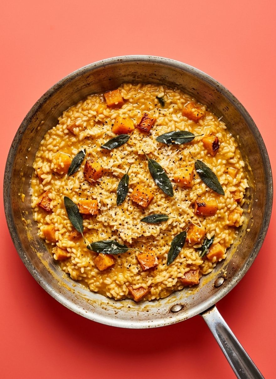 Roasted Butternut Squash Risotto