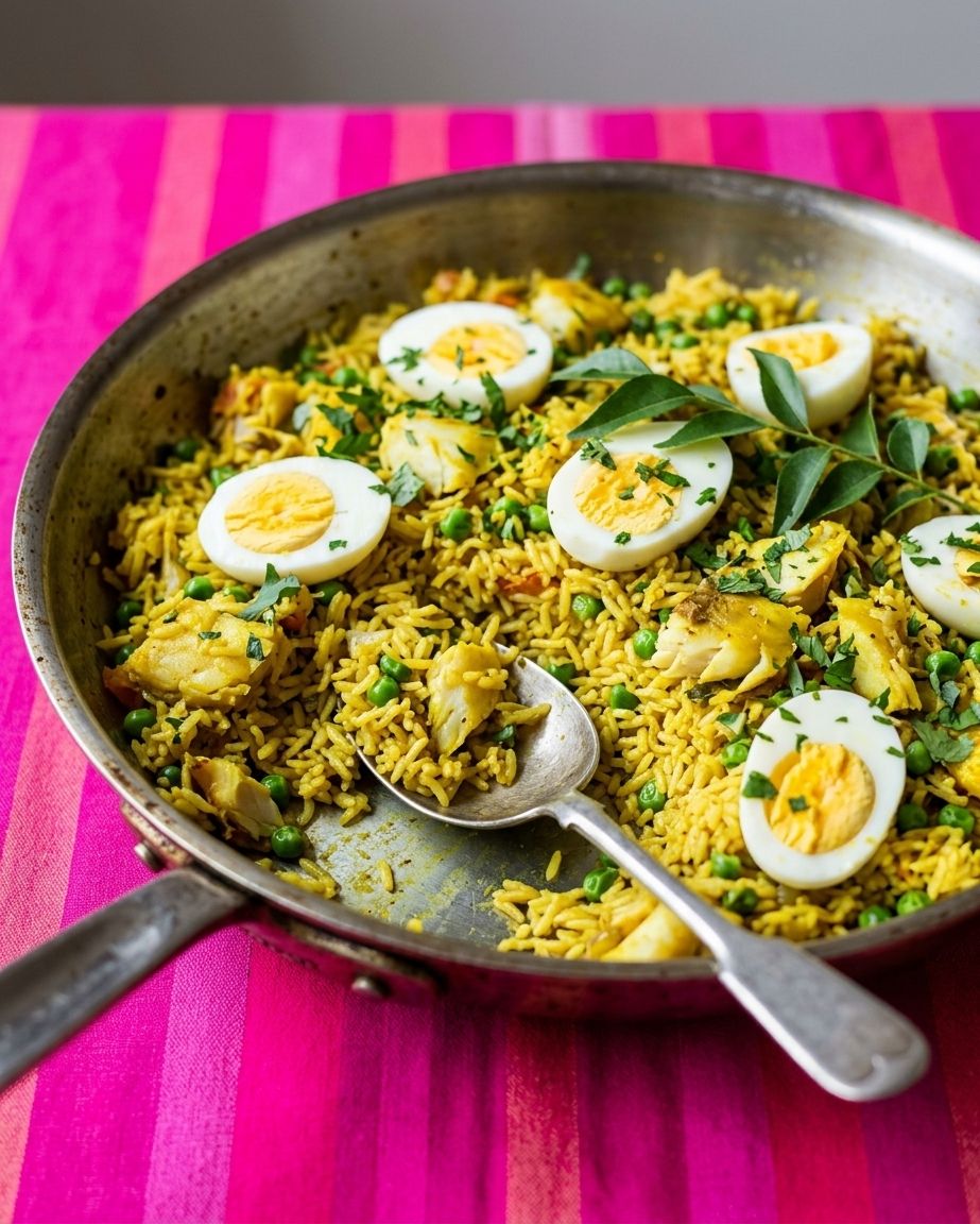 Kedgeree – British curried rice and fish