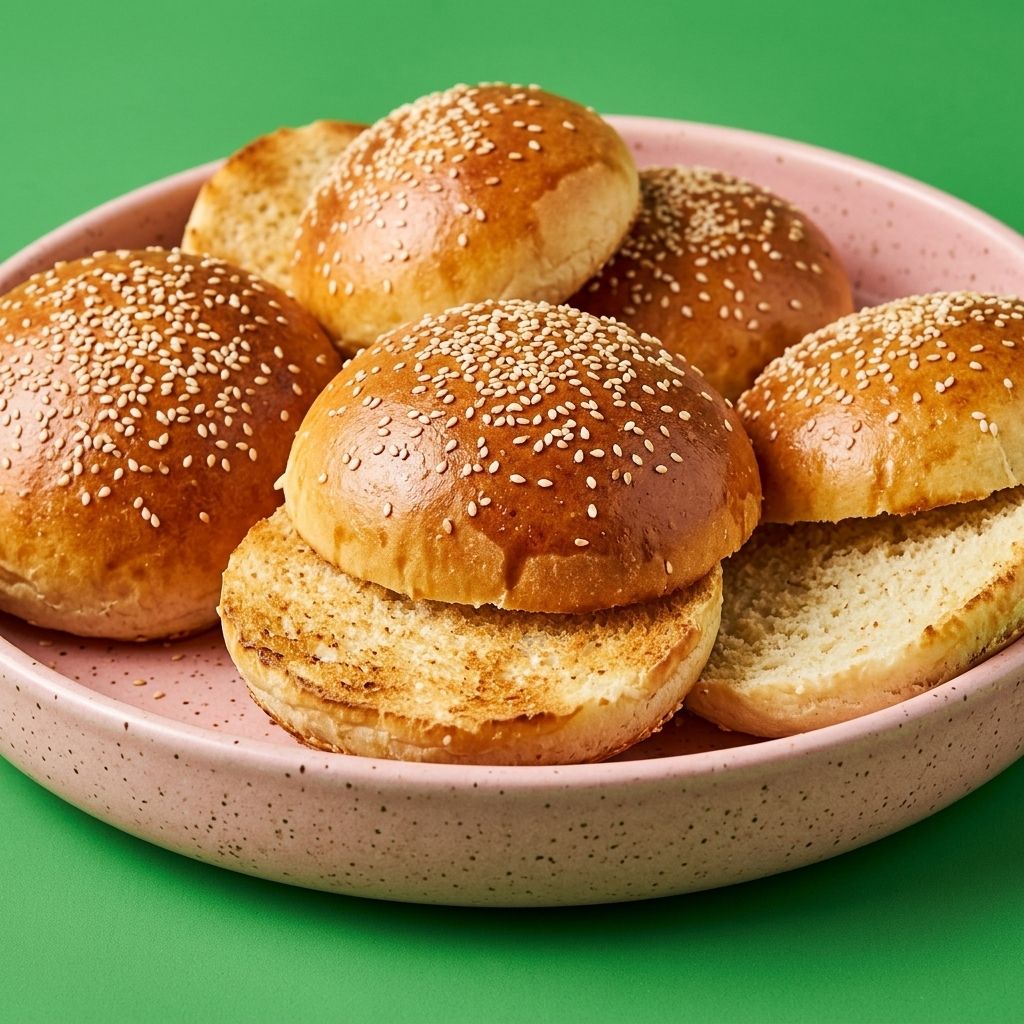 Homemade Hamburger Buns