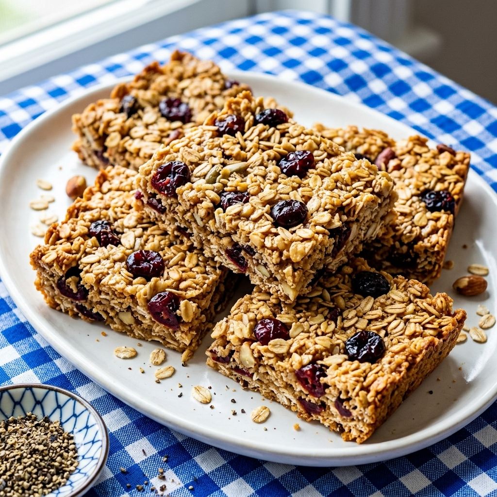 Oatmeal Breakfast Bars Recipe
