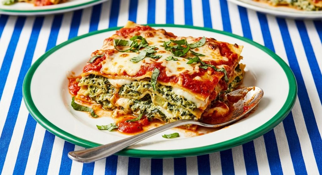 Spinach Artichoke Lasagna