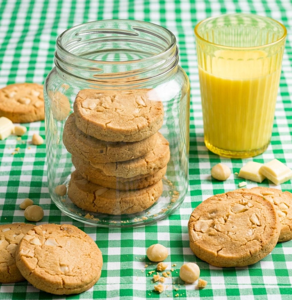 White Chocolate Macadamia Nut Cookies