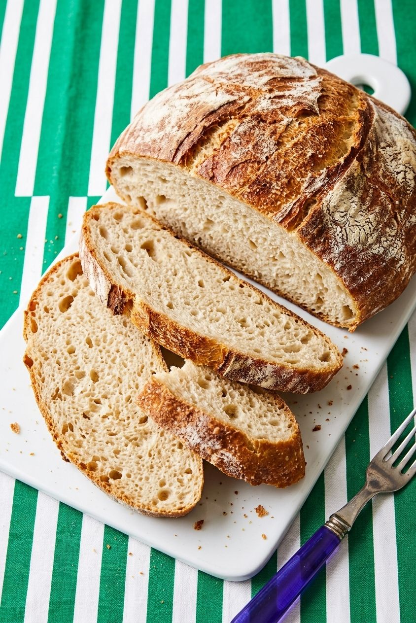 No-Knead Bread Recipe (Easy Artisan Bread)