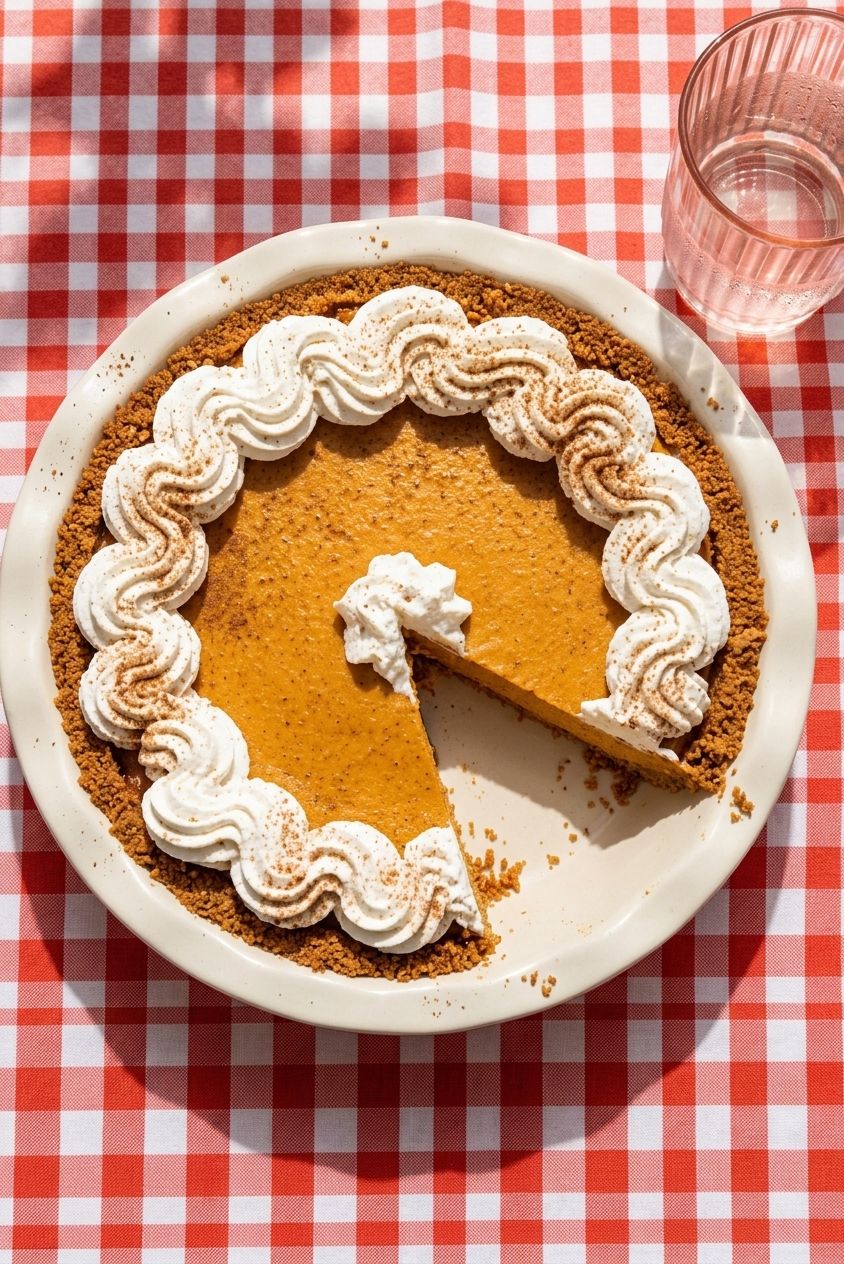 Pumpkin Cheesecake Pie