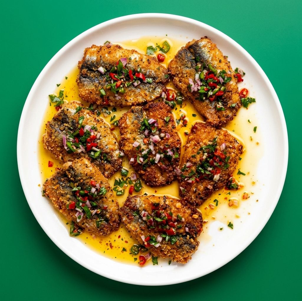 Italian Crusted Sardines
