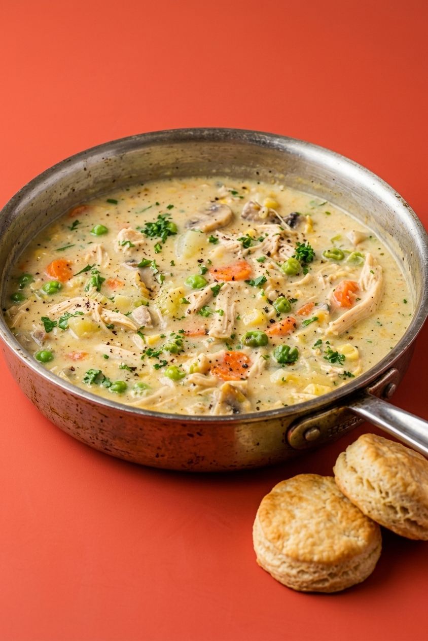 Chicken Pot Pie Soup Recipe