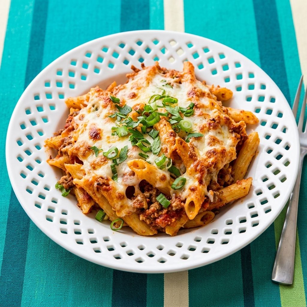 Baked Ziti (Easy Pasta Casserole) VIDEO