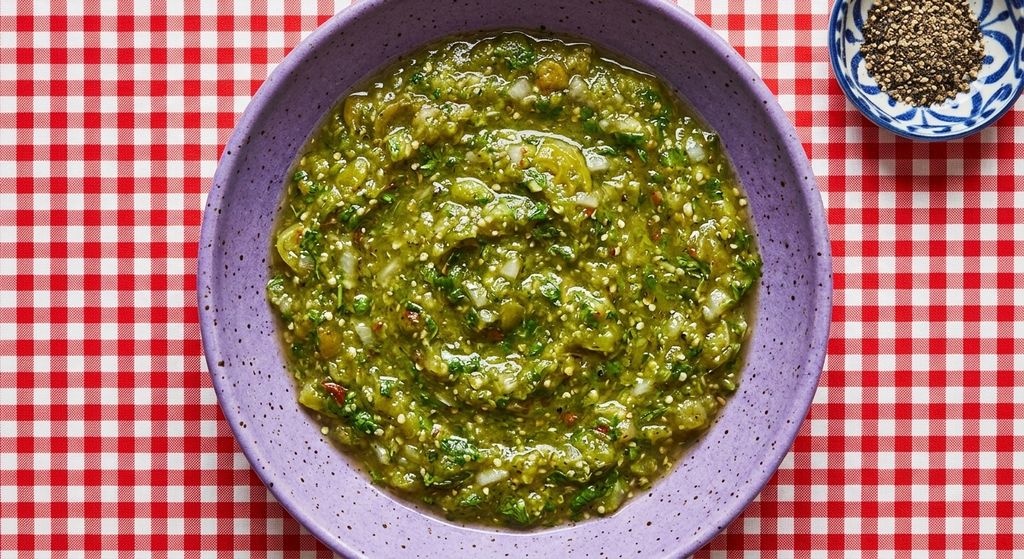 Homemade Salsa Verde
