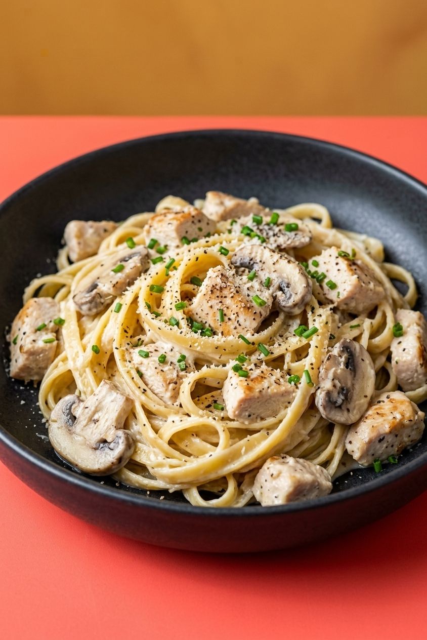 Chicken Fettuccine Alfredo