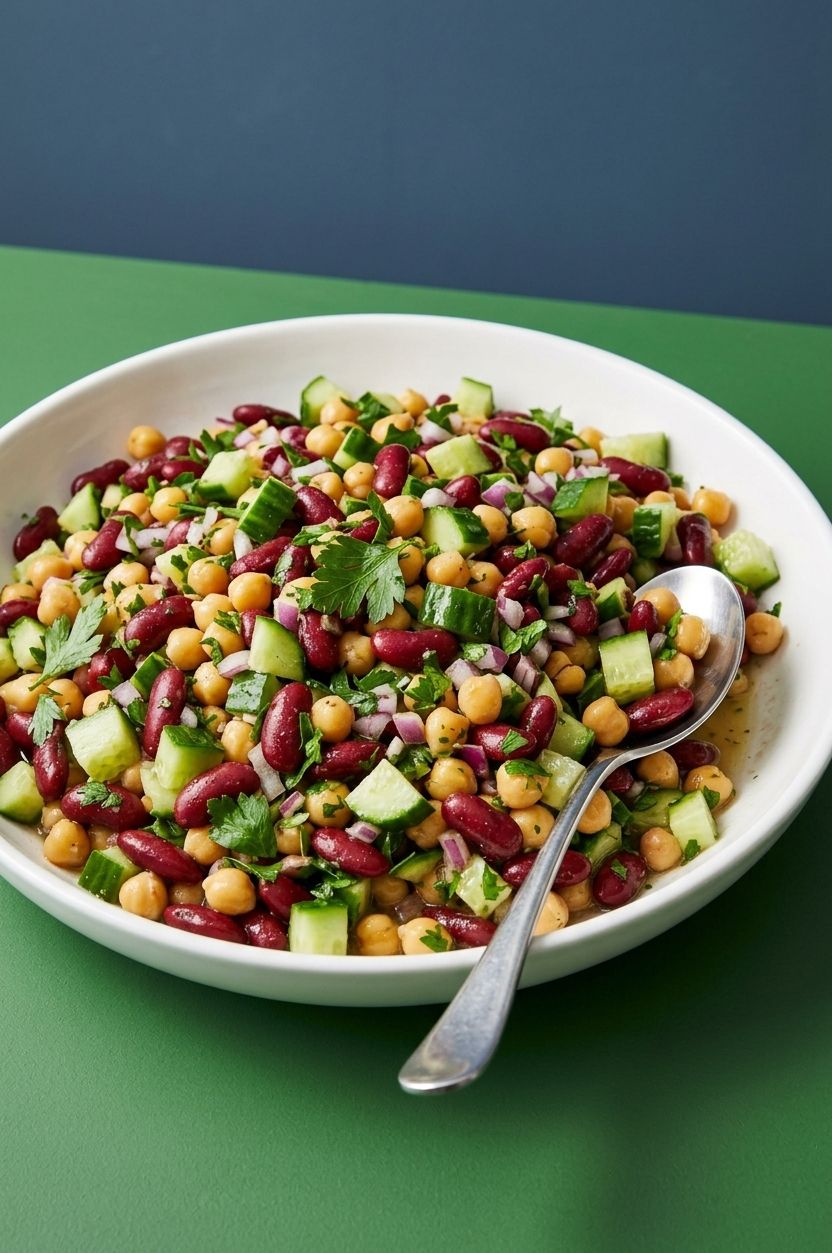 Mediterranean Bean Salad