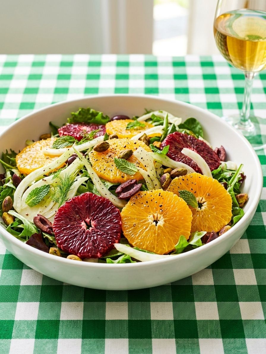 Fresh Fennel Orange Salad Recipe