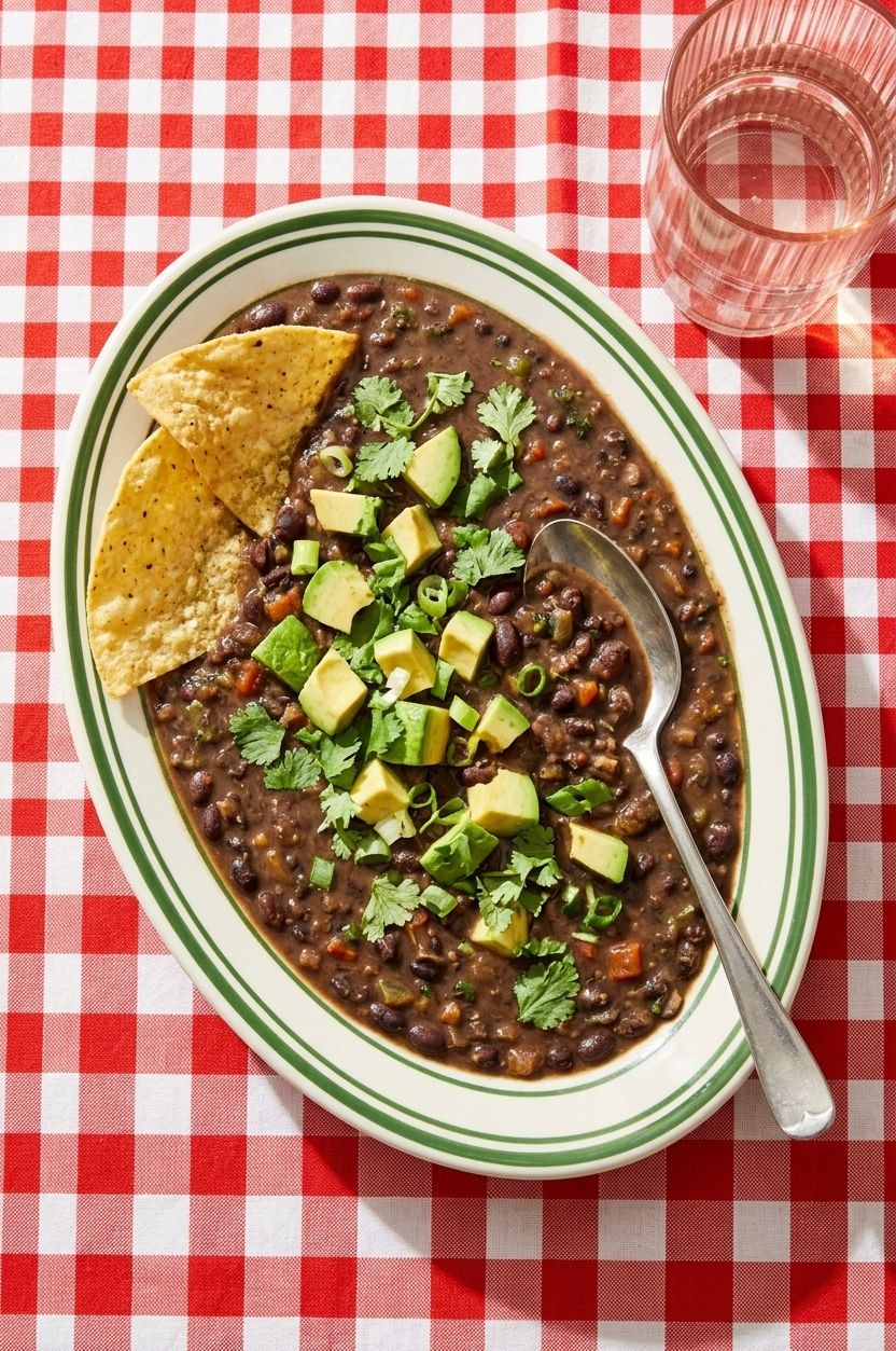 Spicy Black Bean Soup