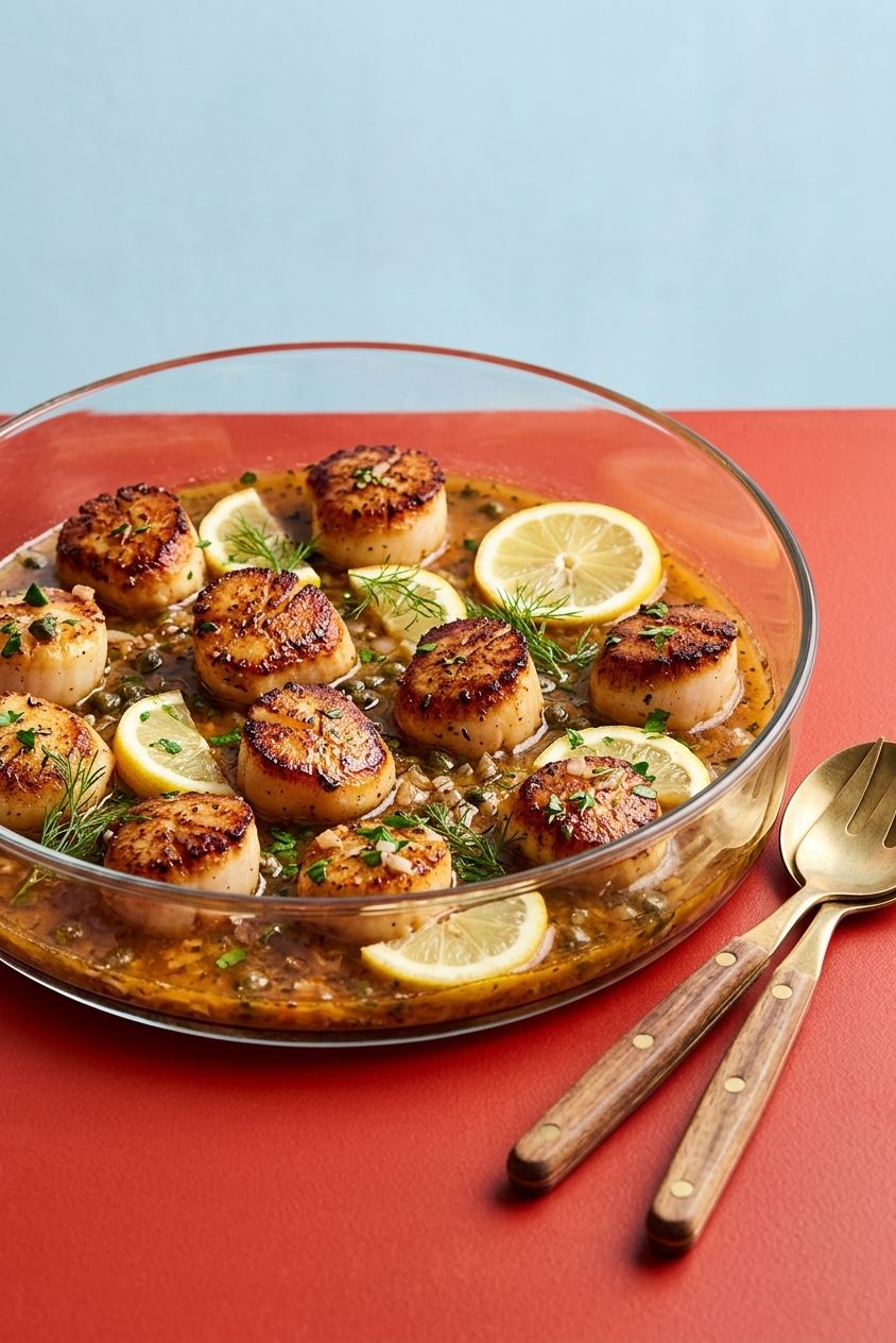 Pan Seared Scallops