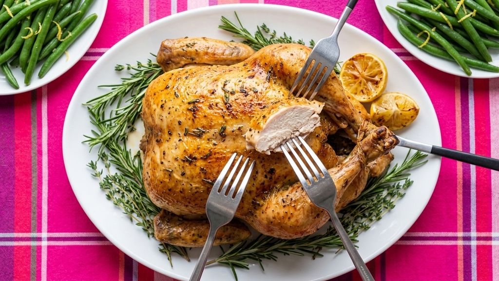 Basic But Foolproof Whole Roasted Chicken Recipe