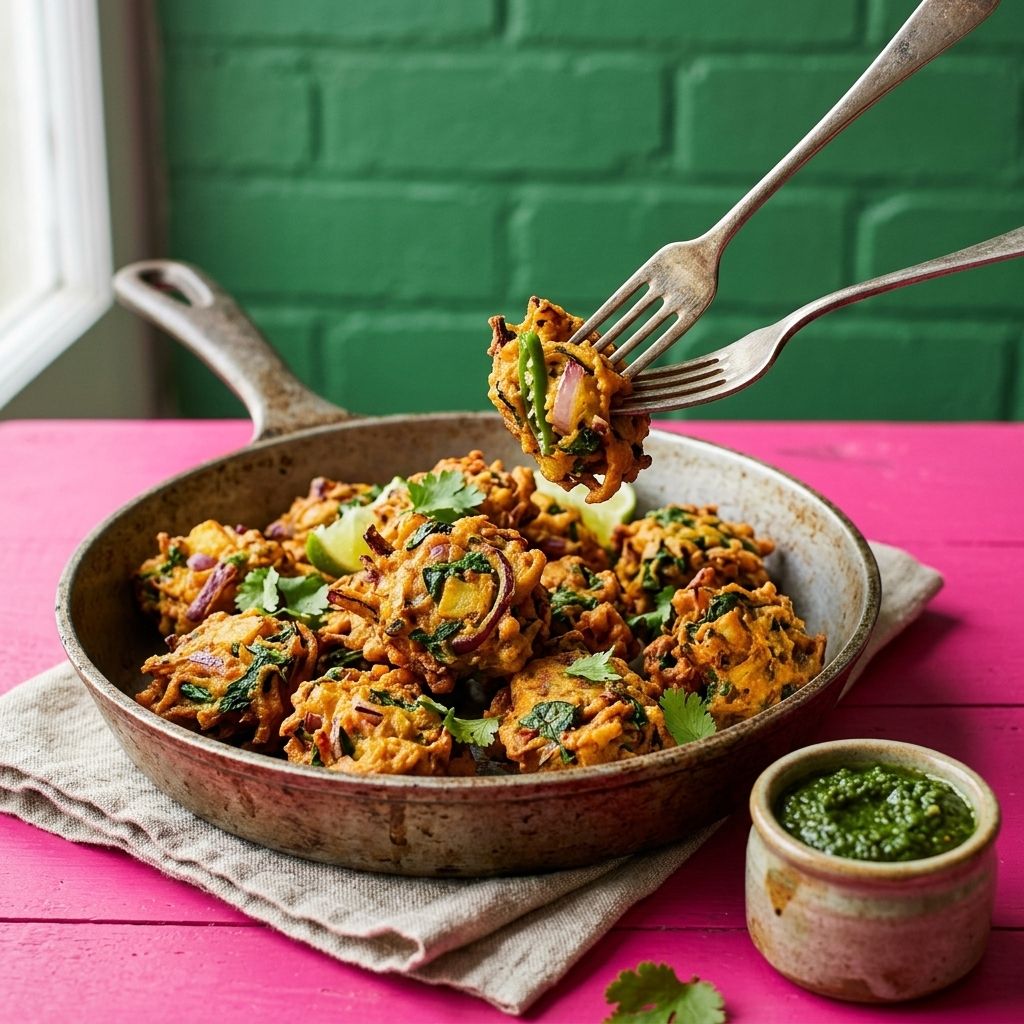Pakora (Indian Vegetable Fritters)