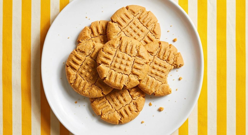 3 Ingredient Peanut Butter Cookies