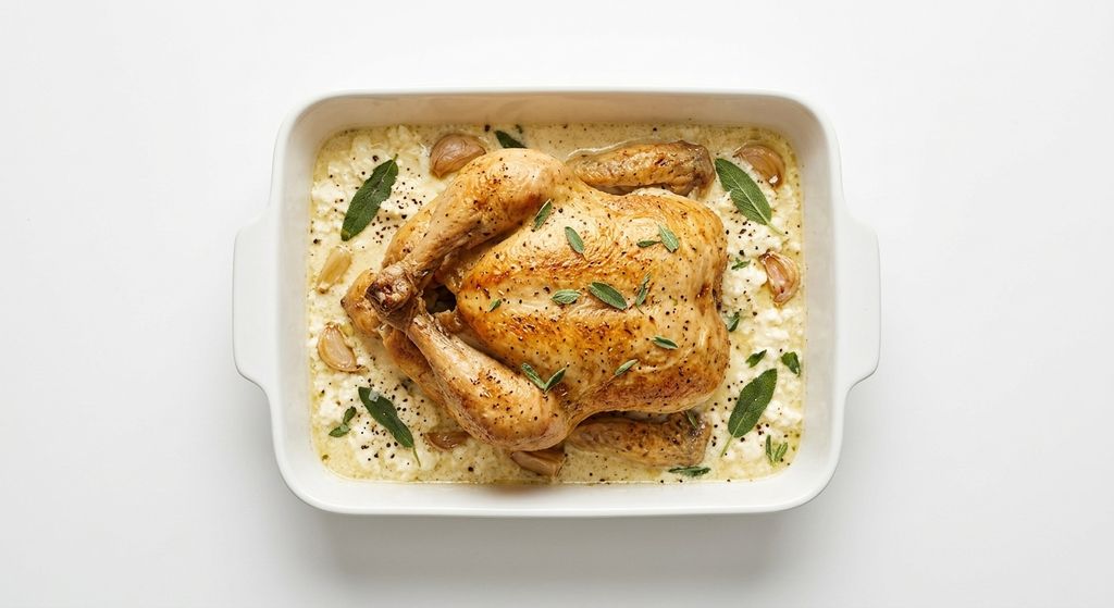 Jamie Oliver's Chicken in Milk {Seriously Delish}