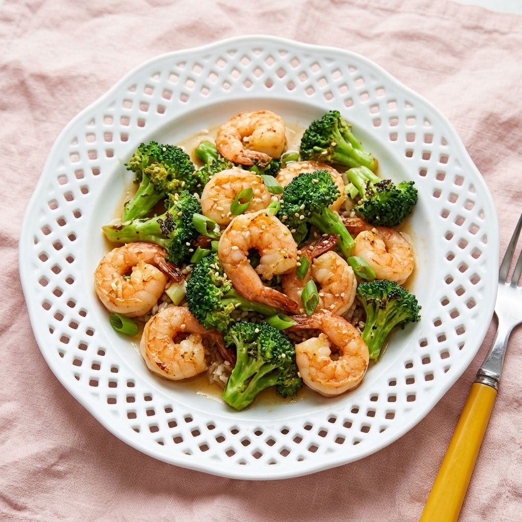Shrimp and Broccoli Stir Fry Recipe