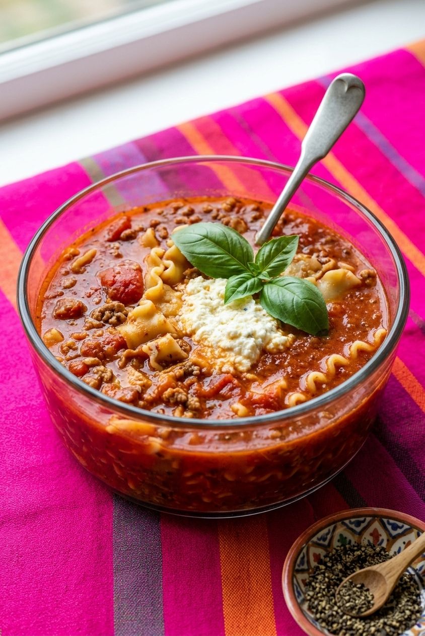 Lasagna Soup