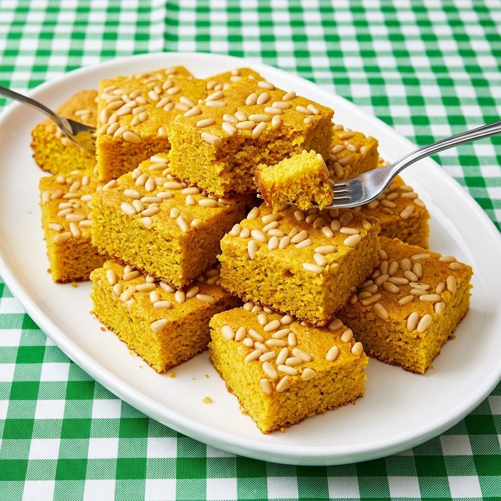 Sfouf (Turmeric Cake)