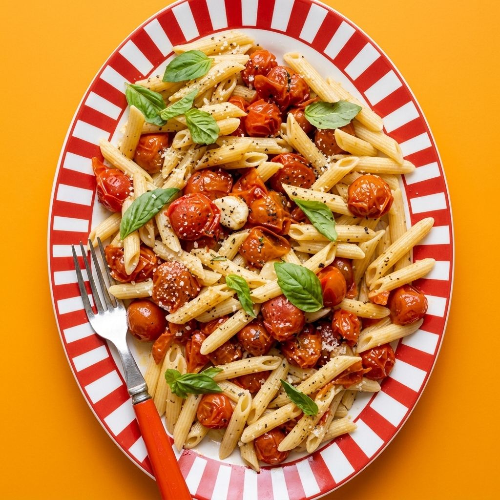 Roasted Tomato Pasta Recipe