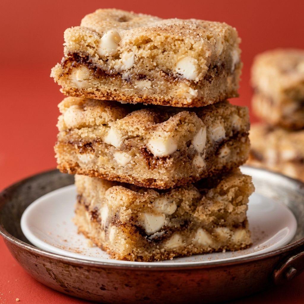 Snickerdoodle Blondies