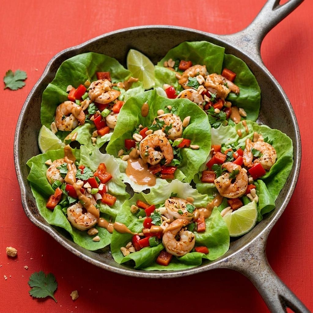 Shrimp Lettuce Wrap Recipe