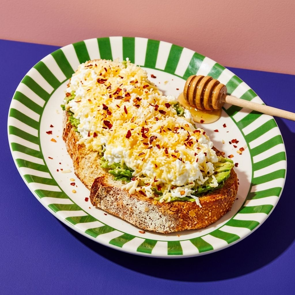 High Protein Avocado Toast