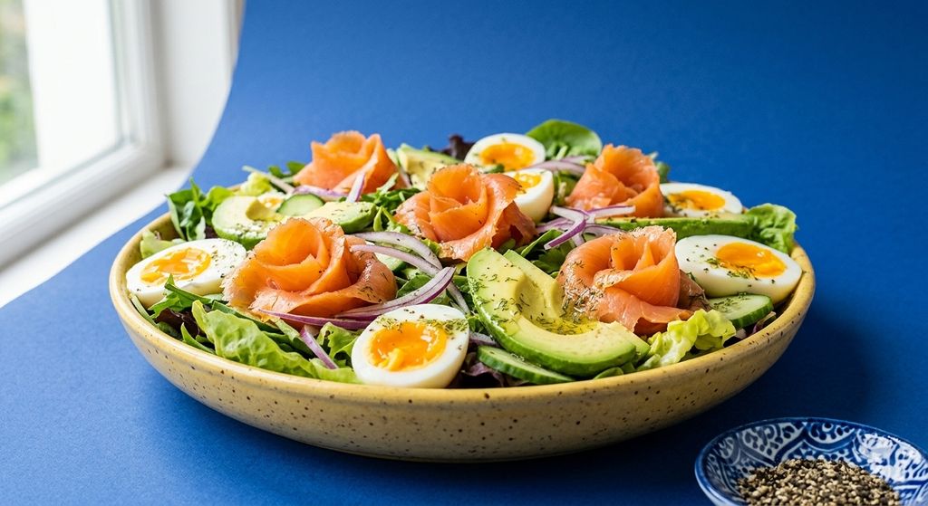 Smoked Salmon Salad Recipe