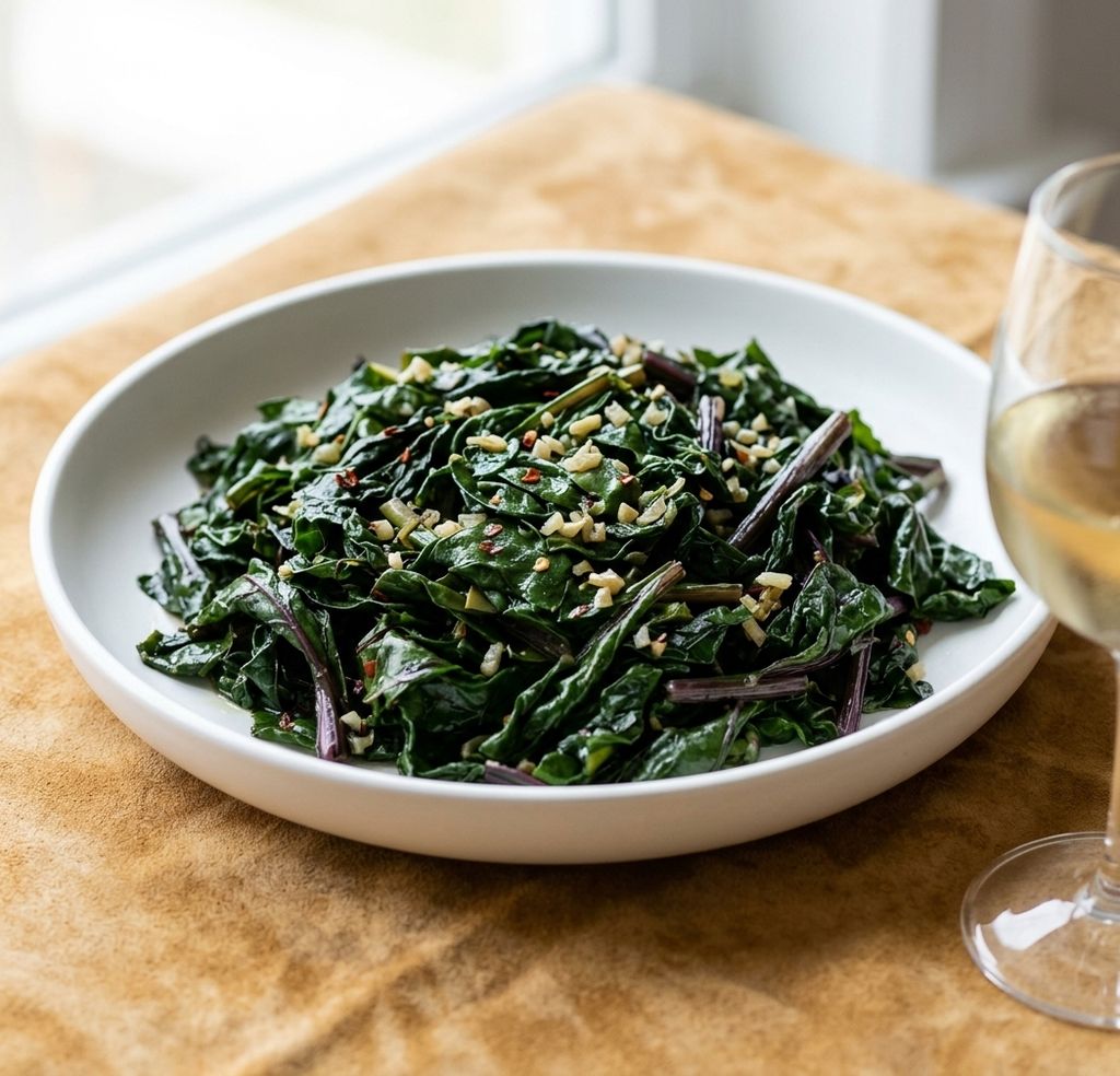 Sautéed Beet Greens