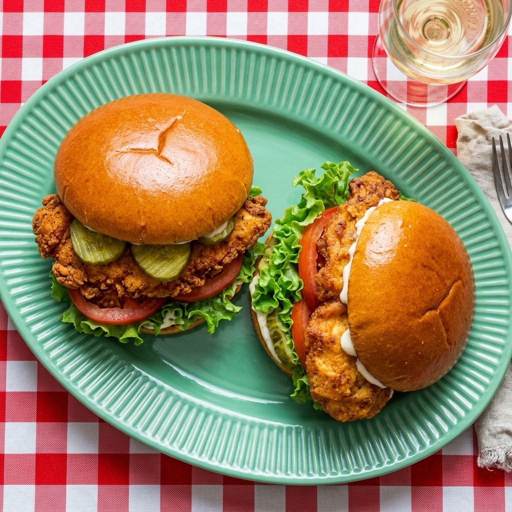 Crispy Chicken Sandwiches