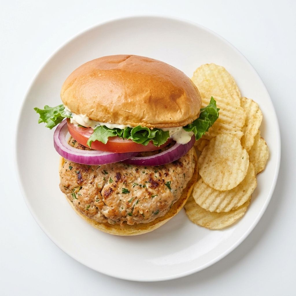 Ground Chicken Burger Recipe
