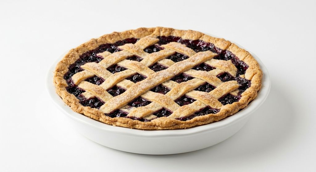 Homemade Blueberry Pie
