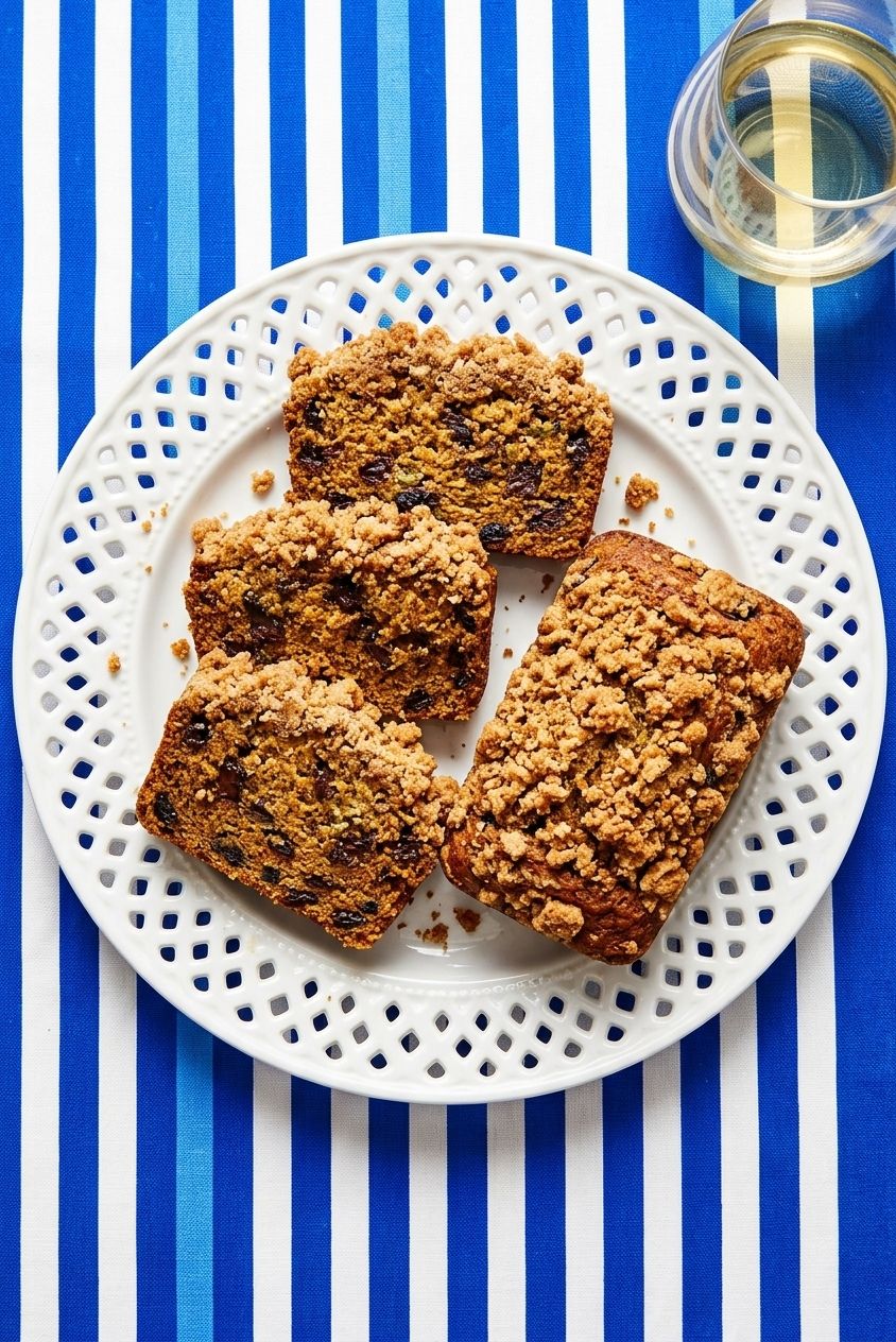 Award-Winning Zucchini Bread with Brown Sugar Streusel