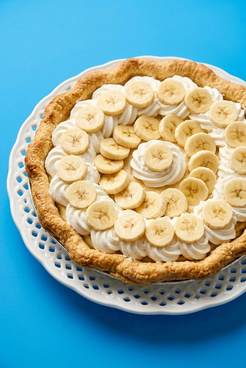 Homemade Banana Cream Pie